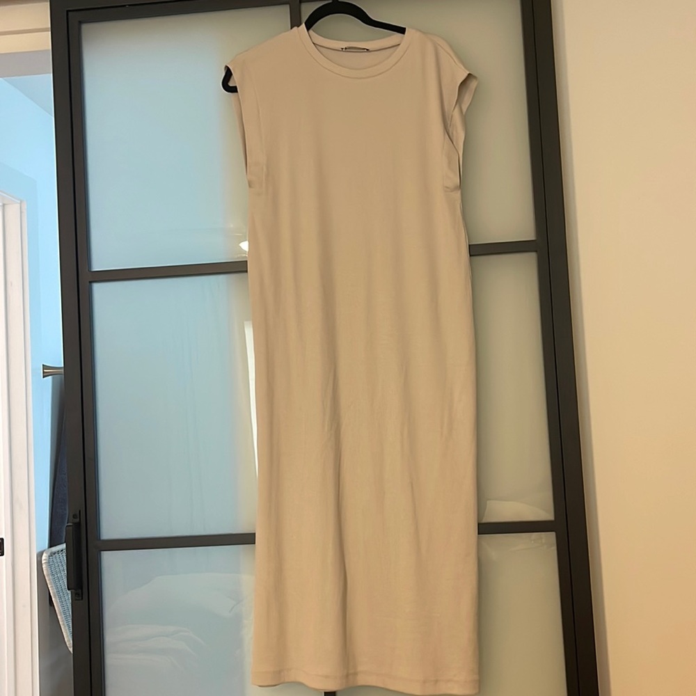 Zara casual midi dress